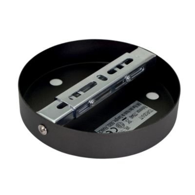 Support de fixation extensible pour pavillon gris Tibelec