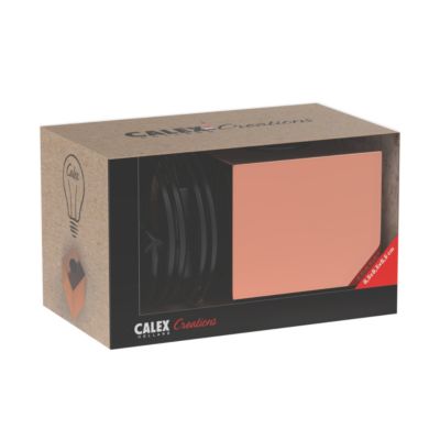 Support de lampe de table Holder cuivré E27 40W IP44 H.8,5cm Calex
