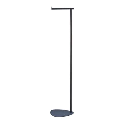 Support de lampe Hold Me noir métal H.140 x ⌀33cm