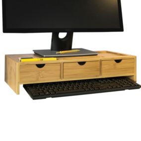 Support de Moniteur écran Ergonomique pour écran d'ordinateur Universal, BBF03-N, SoBuy