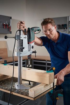 Support de perçage Wolfcraft 5027000 H. 305 mm