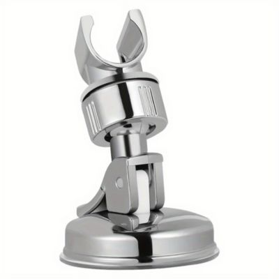 Support Pommeau De Douche RYHHH - Ventouse Puissante - Sans Perçage - Angle Réglable - Capacité 10 Kg - Blanc