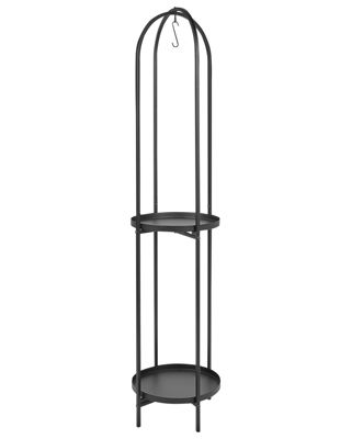 Support de pots TAMARIX Métal 35 cm Noir