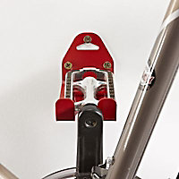 Support de rangement à vélo Mottez L. 8 cm x P. 13,8 cm fixation par la pédale