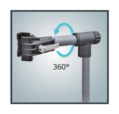 Support de réparation de vélo 110 à 143 cm - charge max 30kg