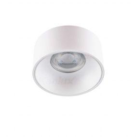 Support de Spot Encastrable Rond Mini RITI GU10 Blanc