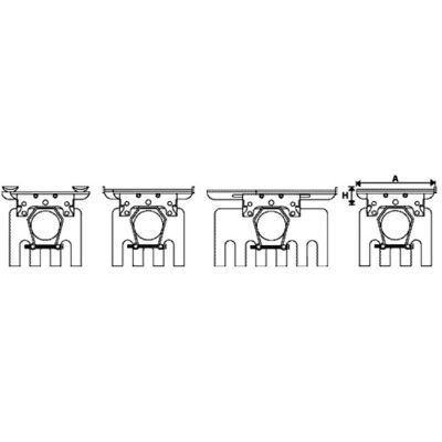 Support de tablette de radiateur, lot de 2