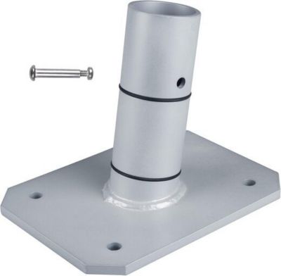 Support de terrasse de qualité supérieure, Fixation pour Voile d'ombrage, mât d'ombrage, résistant aux intempéries