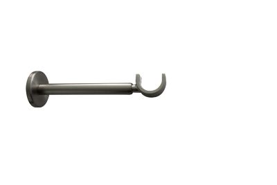 Support extensible long universel pour barre à rideau GoodHome Athens gris