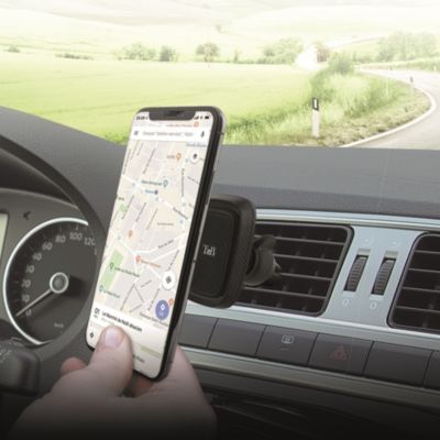 Support Magnétique Pour Téléphone à Clipser Sur La Grille D'aération De La Voiture - Universel Et Pratique