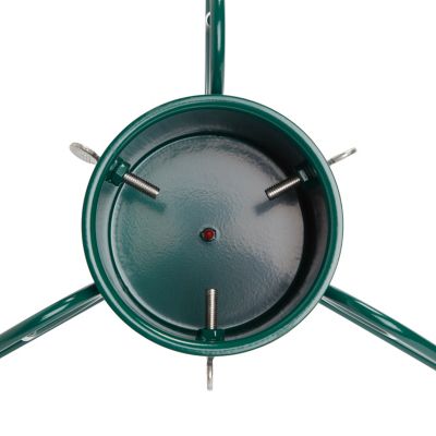 Support Pour Sapin De Noël Artificiel - Base Métallique Noire 45x45 Cm - Compatible Tubes 22 Mm - Stable Et Facile à Monter - 8