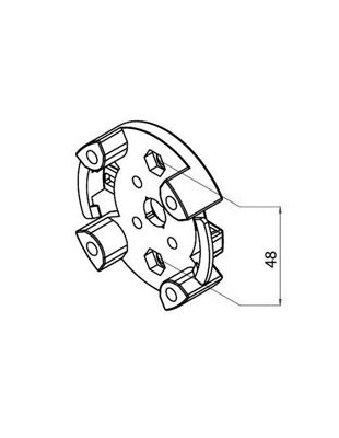 Support moteur renforcé FAAC A4506 0555S