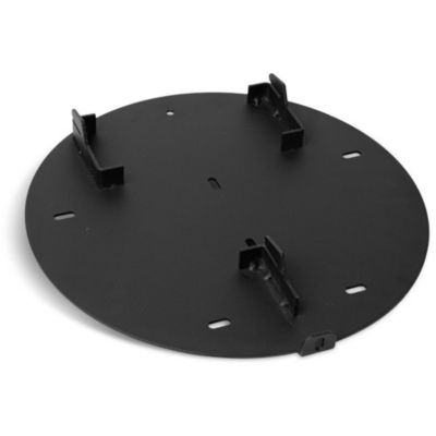 Support mural en acier pour poêles bioéthanol Aduro B1 et B2 noir