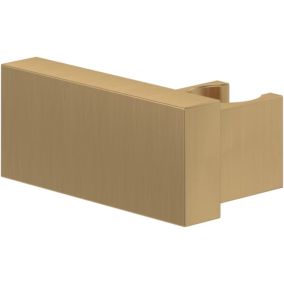 Support mural fixe pour douchette VILLEROY ET BOCH Universal rectangle Brushed Gold