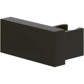 Support mural fixe pour douchette VILLEROY ET BOCH Universal rectangle Matt Black