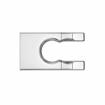 Support mural pour douchette chrome GoodHome Teesta