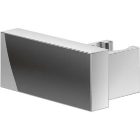 Support mural pour douchette VILLEROY ET BOCH Universal rectangle Chrome