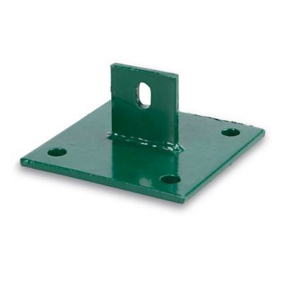 Support muret jambe de force vert en acier