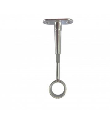Support Oeil Réglable en Acier pour Tringle de Penderie diamètre 20 mm
