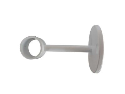 SUPPORT PLAFOND BARRE RIDEAUX DIAMETRE 20MM BLANC MAT INVENTIV