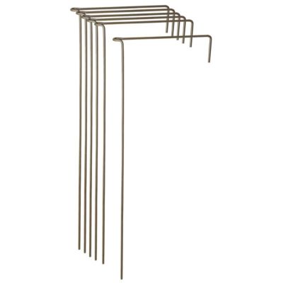 Support à plantes en acier (Lot de 6) 75 cm