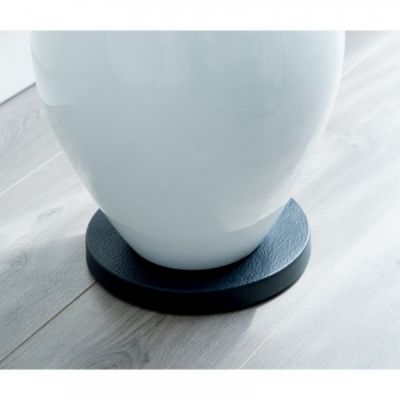 Support pot de fleur rond en ardoise, Diamètre 29 cm
