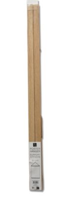 Support pour affiche suspendue effet bois l.60 Ariane