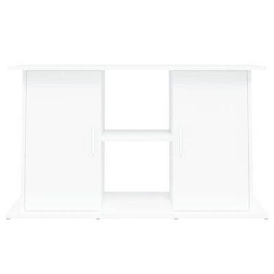 Support pour aquarium blanc 101x41x58 cm bois d ingénierie