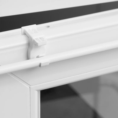 Support pour barre à rideau blanc Madeco
