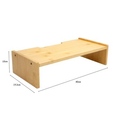 Support pour ordinateur portable en bambou Box & Beyond