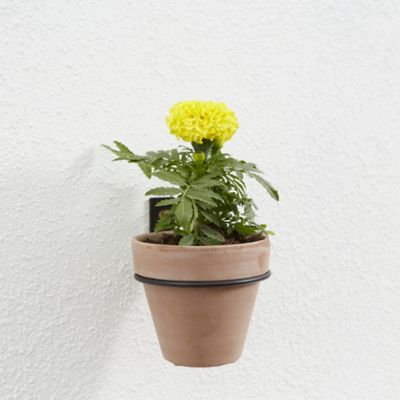 Support pour pot intérieur et extérieur Verve métal noir x2