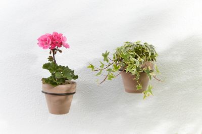 Support pour pot intérieur et extérieur Verve métal noir x2