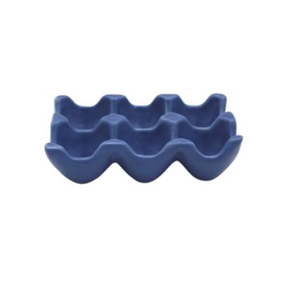 Support pour œufs bleu Box & Beyond, 15 cm