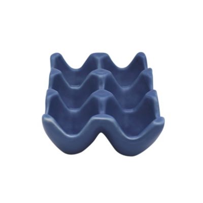 Support pour œufs bleu Box & Beyond, 15 cm