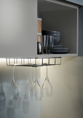 Support pour verres à pied à fixer GoodHome Datil