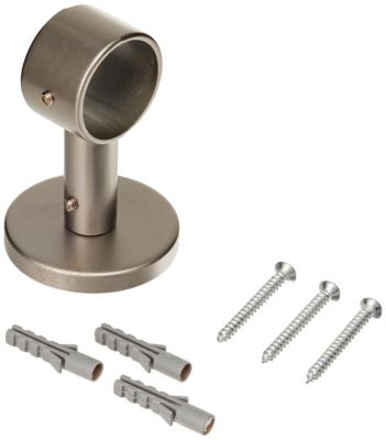 SUPPORT RIDEAU GARDINIA - MÉTAL NICKEL SATIN