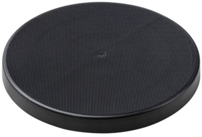 Support roulant pour pot de fleurs Deroma Roll pot noir ø30 cm