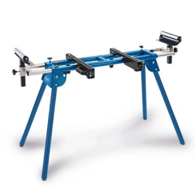 Support scies à onglets UMF1600 Scheppach - charge max 200 kg - extensible 100-165 cm - Support stationnaire - Hauteur max 81 cm