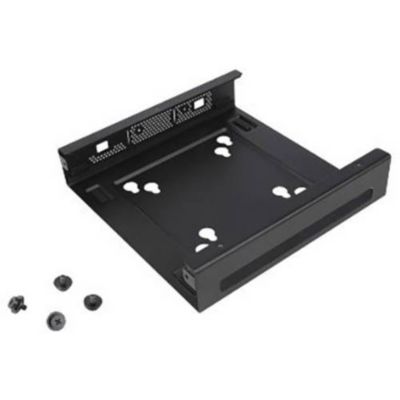 Support Tiny VESA Mount II à visser 4XF0N03161 - noir, compact pour ThinkCentre et ThinkStation