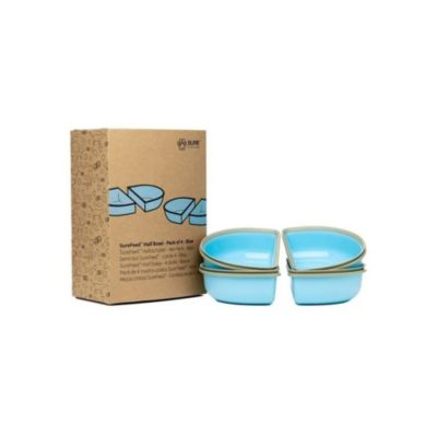 SUREFLAP SureFeed demie bols bleu lot de 4 pour distributeur Connect ...