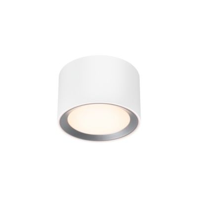 Surface spot LANDON 8 Métal Blanc, H.8.2 - IP44 - LED Module /Nordlux Intérieur