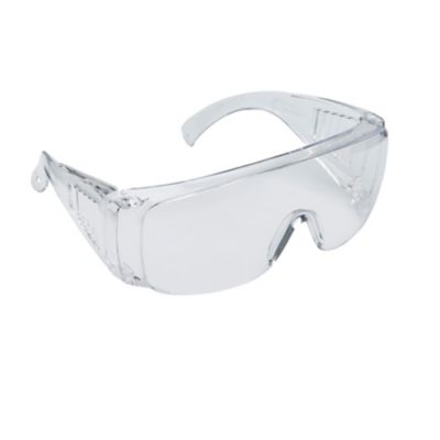 Surlunettes de protection avec verre panoramique en polycarbonate