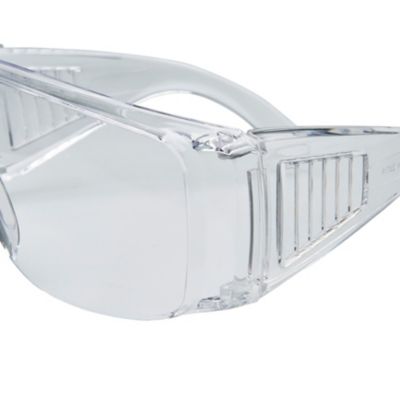 Surlunettes de protection avec verre panoramique en polycarbonate