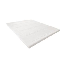 Surmatelas 140 x 190 cm gel mémoire de forme ép.5cm - RAPONE de DREAMEA