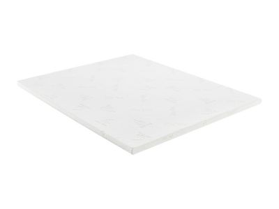 Surmatelas 140 x 190 cm luxe mémoire de forme coutil aloe vera ép.5cm - LACETO de NATUREA