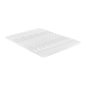 Surmatelas 140 x 190 cm mémoire de forme 7 zones ép.5cm - ARTISSA de YSMÉE