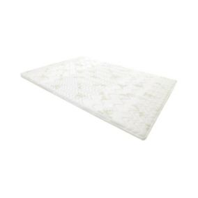 Surmatelas 140 x 190 cm mémoire de forme coutil aloe vera ép.5cm - ANTASSE de NATUREA