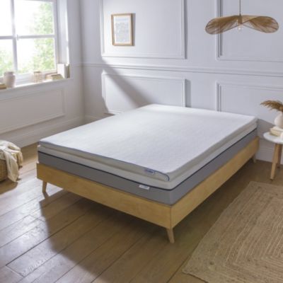 Surmatelas 140x190cm Mémoire de forme L'ACCUEILLANT