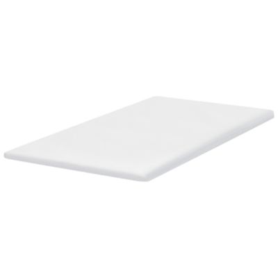Surmatelas en mousse de polyuréthane blanc CALM
