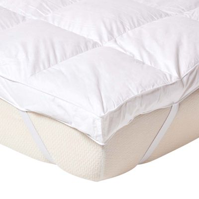 Surmatelas en plumes d'oies, 140 x 190 cm - HOMESCAPES